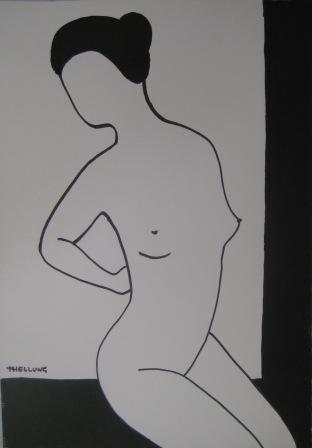 disegno a china su carta